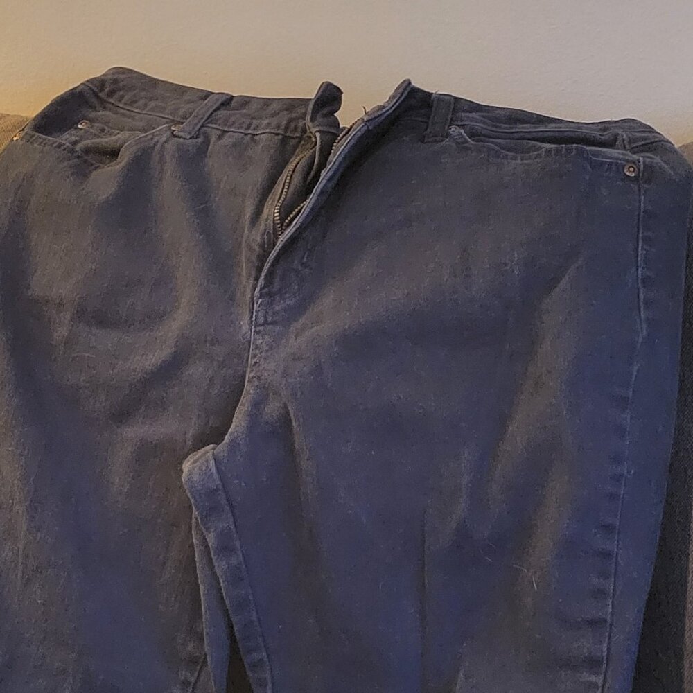 Faded Glory narrow-stretch bootcut pants, blue